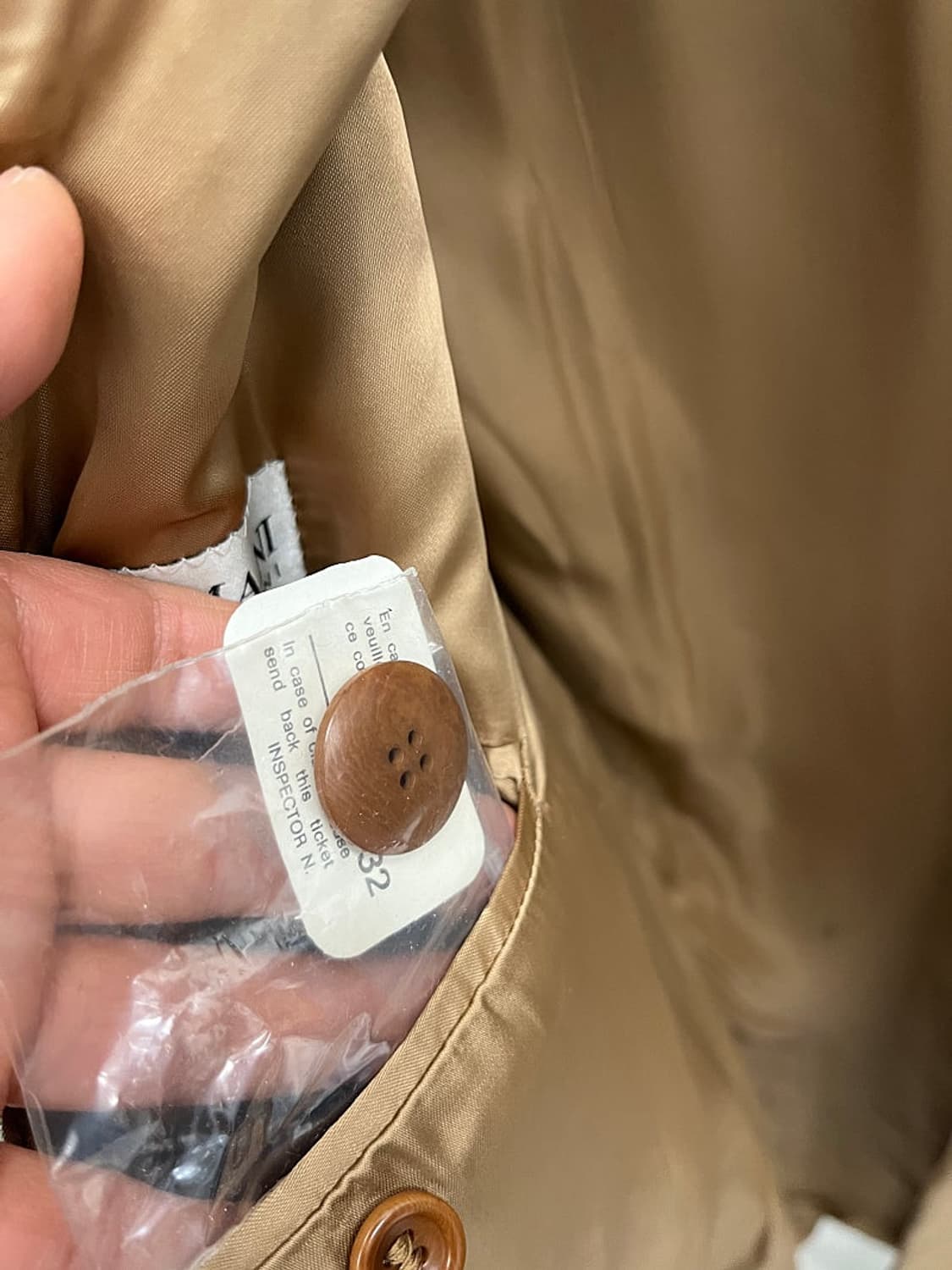 105) 알마니꼴레지오니 캐시미어 울코트  상품이미지8