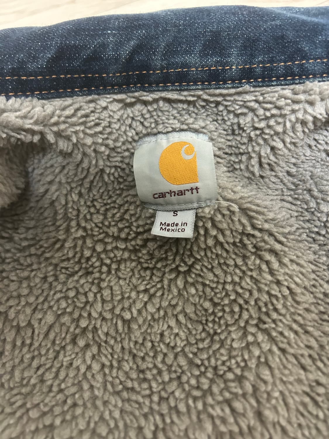 칼하트 쉐르파 데님자켓 상품이미지3