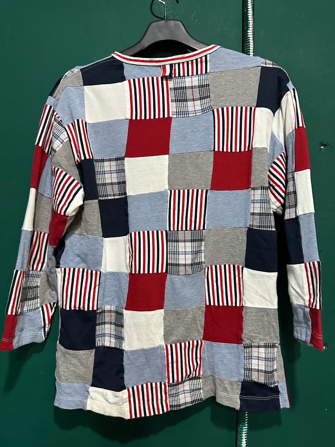 톰브라운 패치워크 긴팔티셔츠 3사이즈 상품이미지7