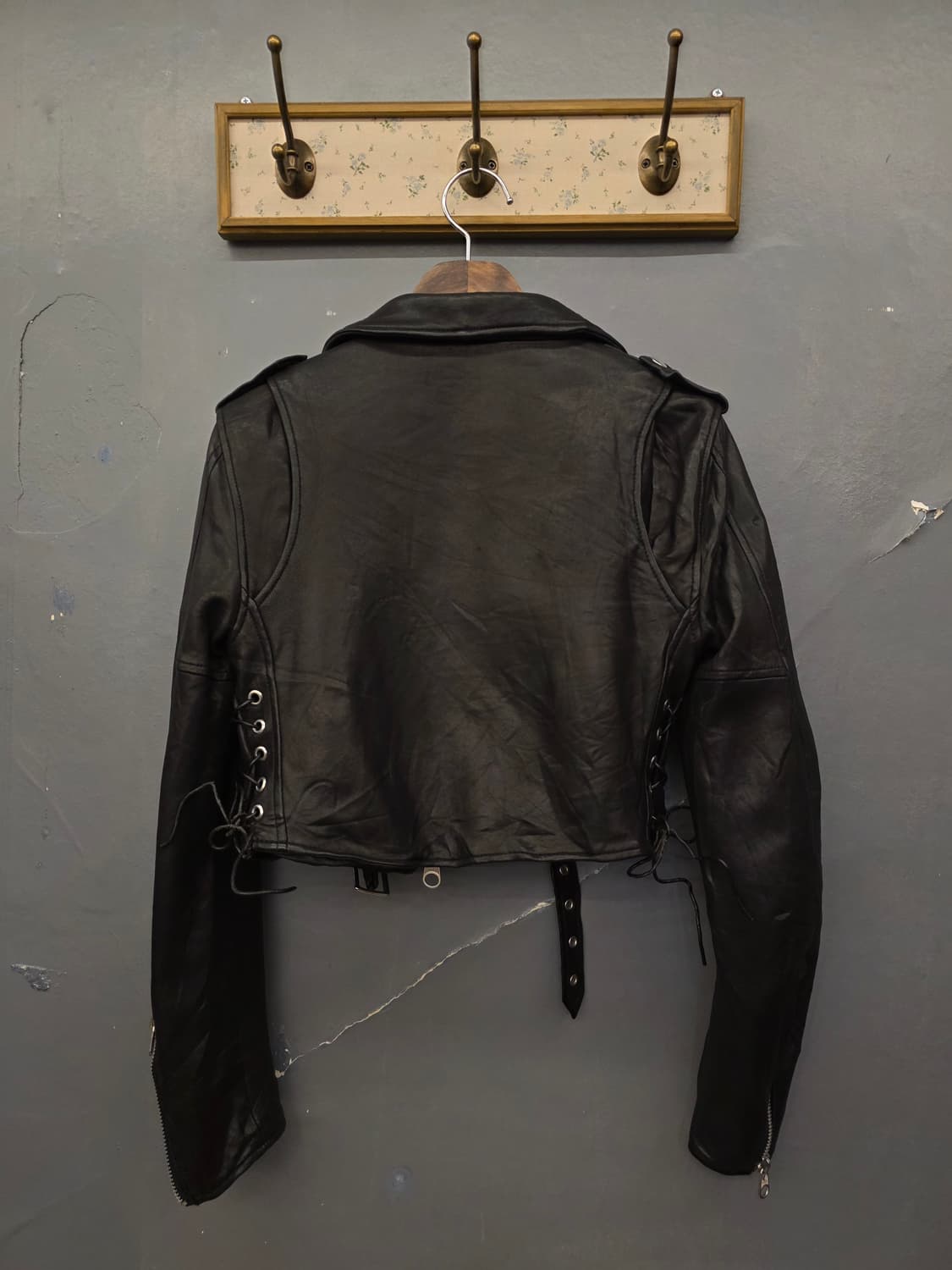 일본빈티지 가죽자켓 상품이미지5