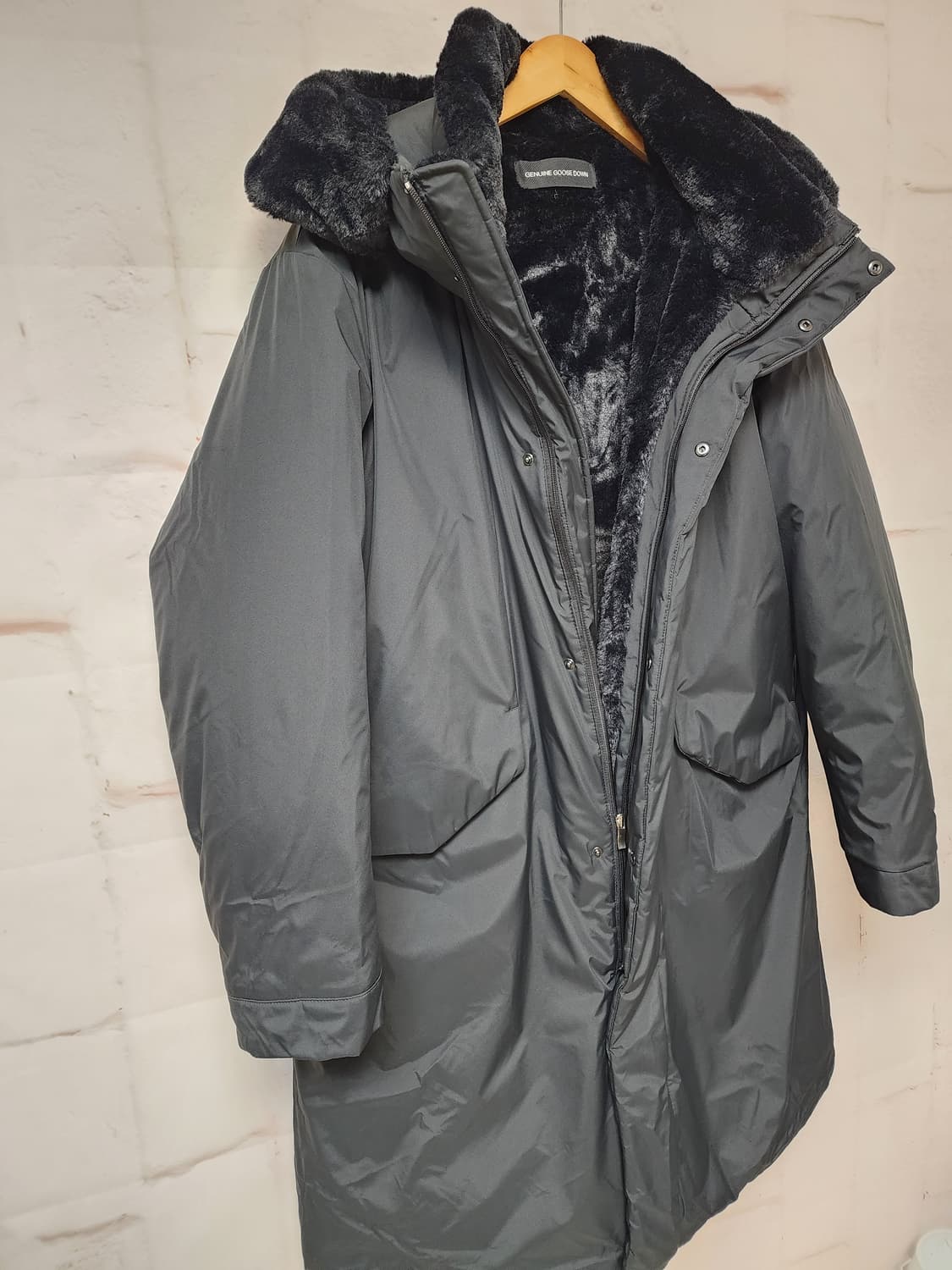 지오지아 구스다운 롱 패딩 상품이미지2