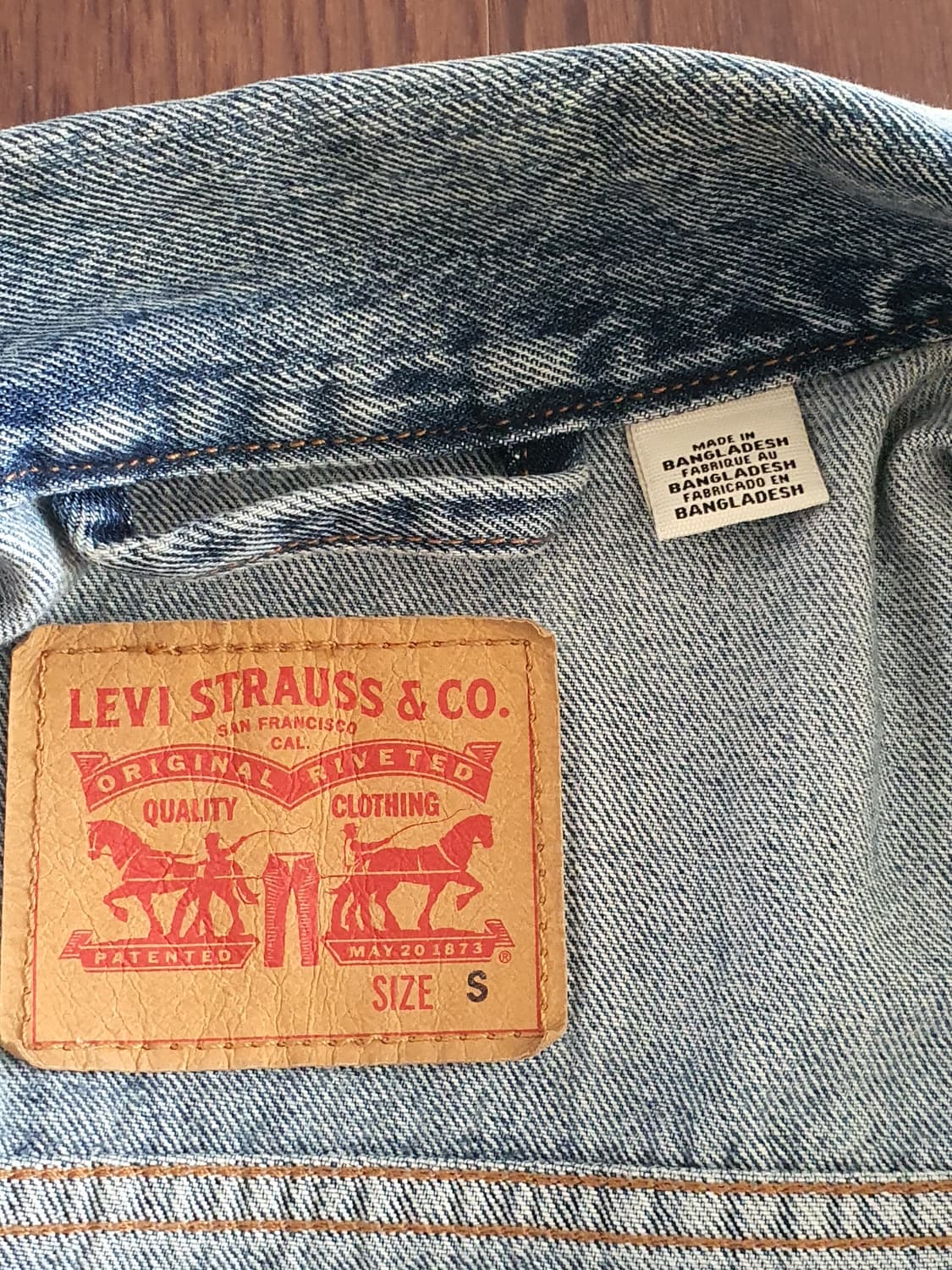 리바이스 데님 자켓 상품이미지8