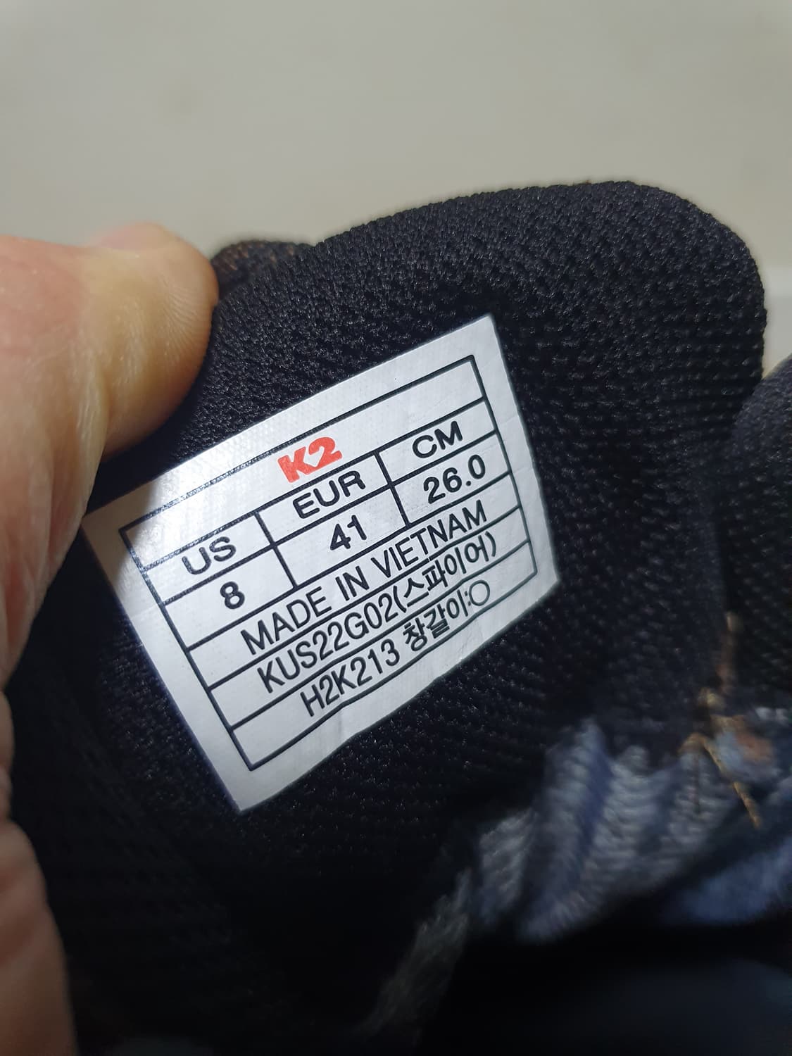 k2 고어텍스 등산화 250 상품이미지10