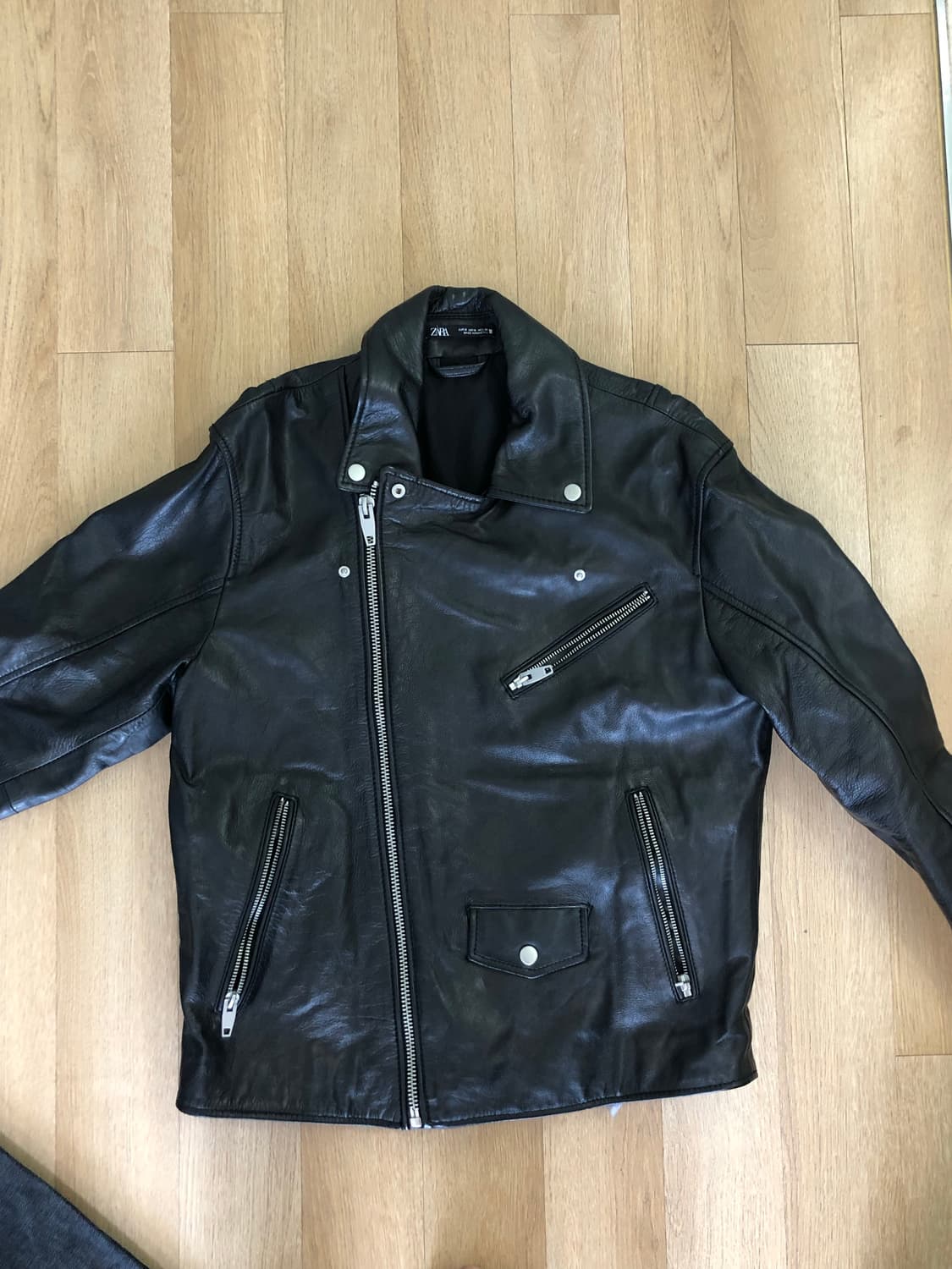 자라 더블 라이더 자켓 상품이미지1