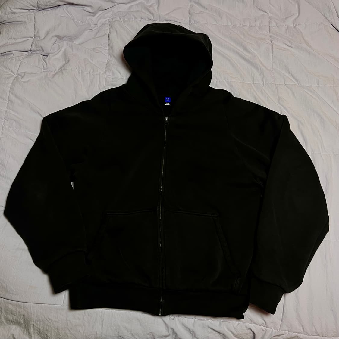 이지갭 Yeezy Gap 후드집업 블랙 S 상품이미지1