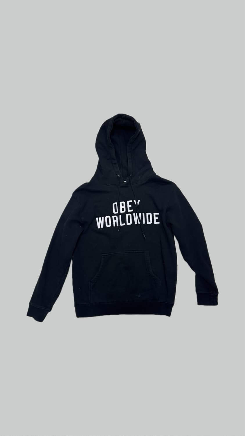 빈티지 오베이 후드티 상품이미지1