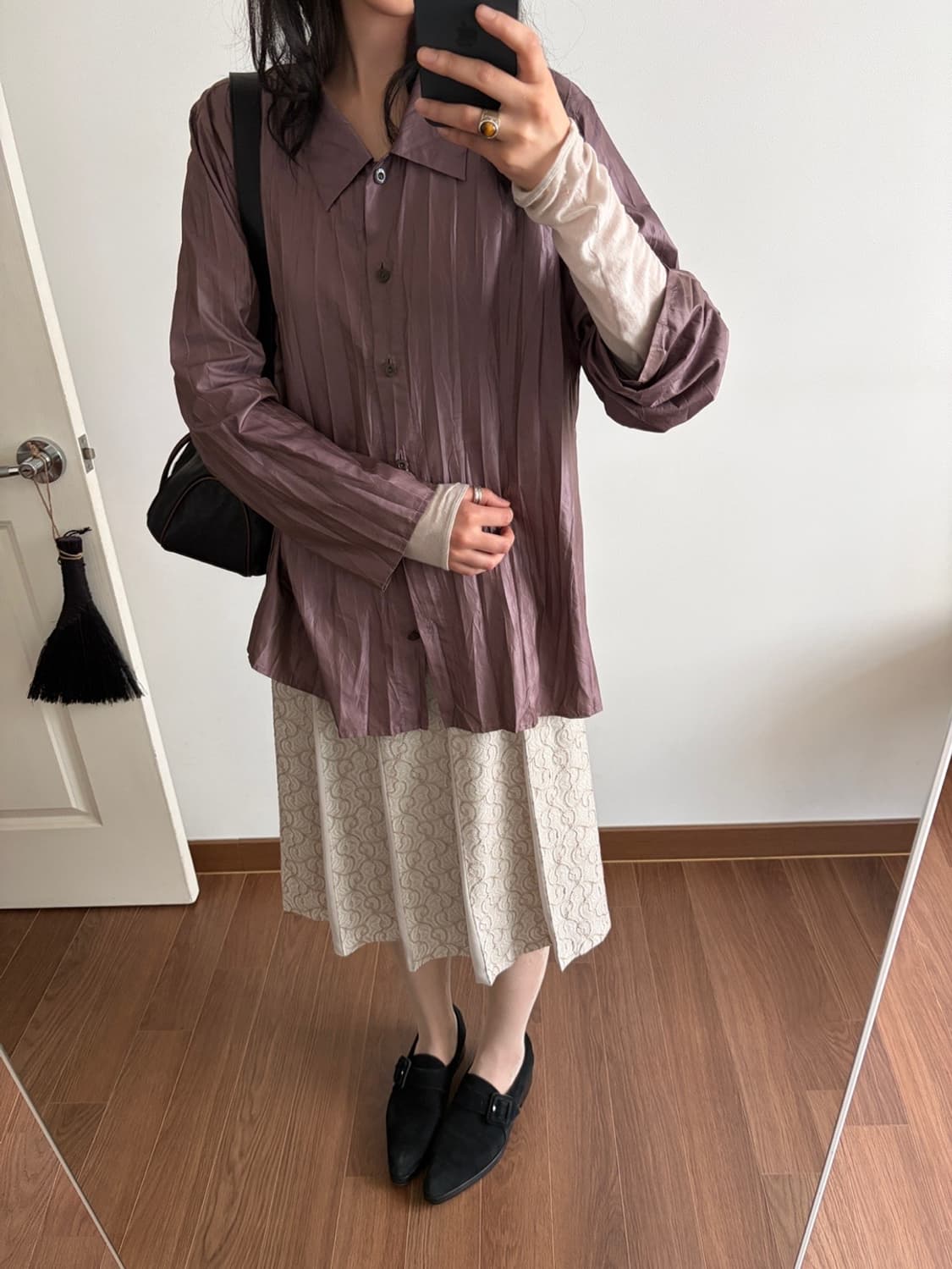 wrinkle blouse 상품이미지6