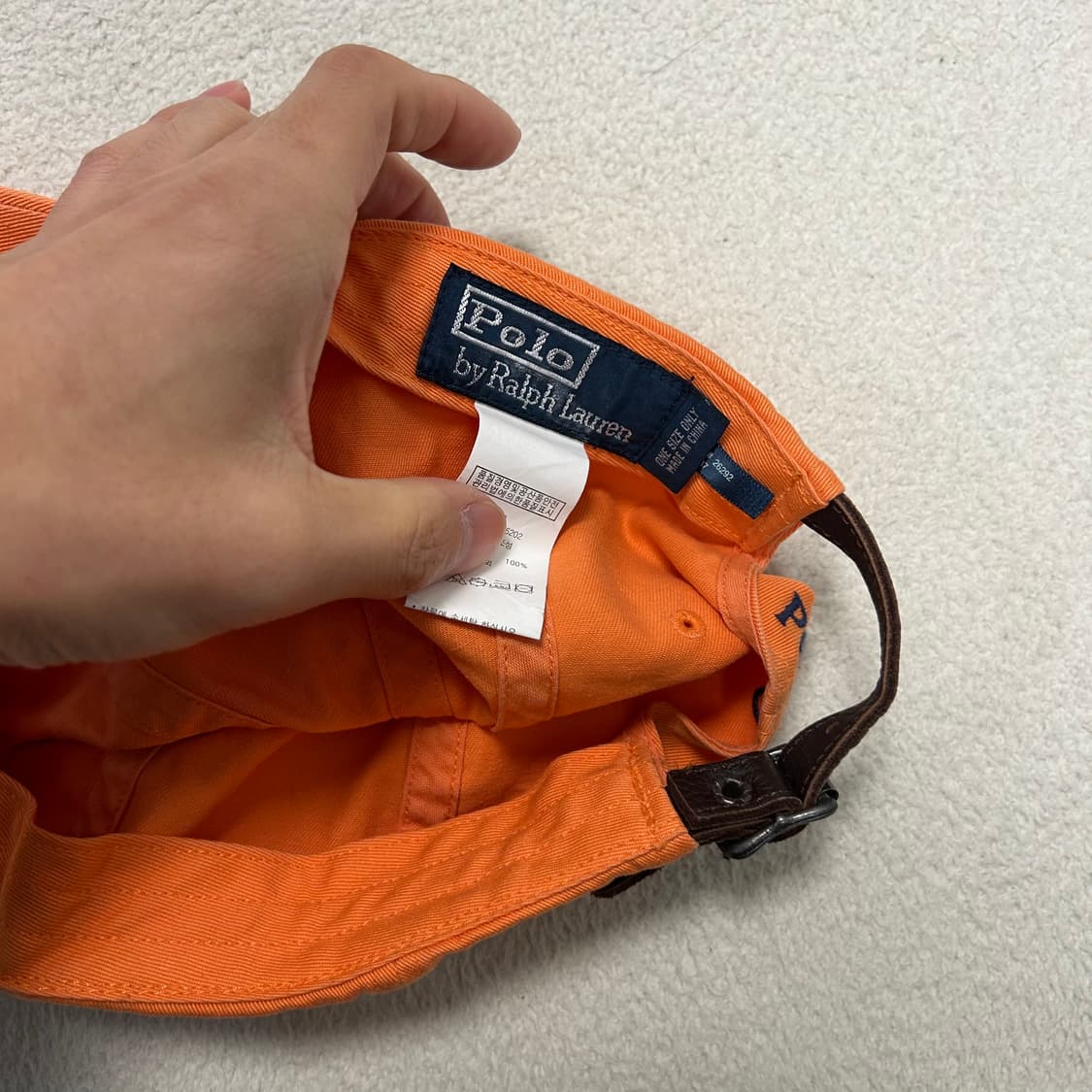 폴로 볼캡 상품이미지3