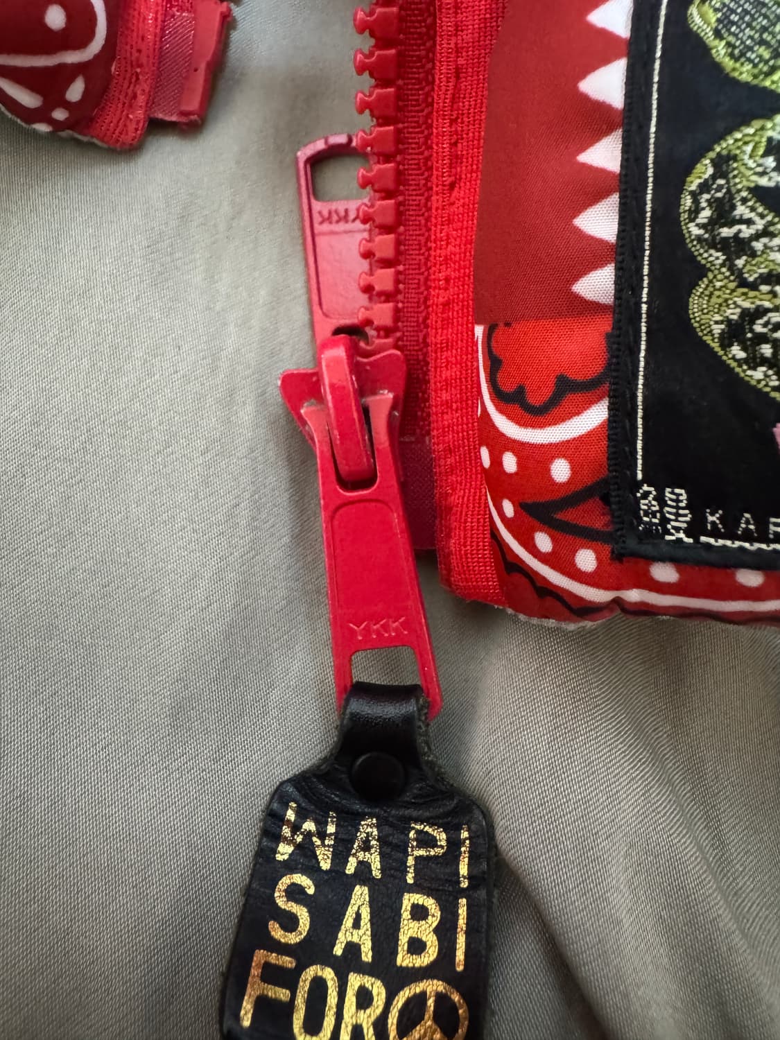 캐피탈 반다나 프린트 나일론 위빙 베스트 상품이미지6