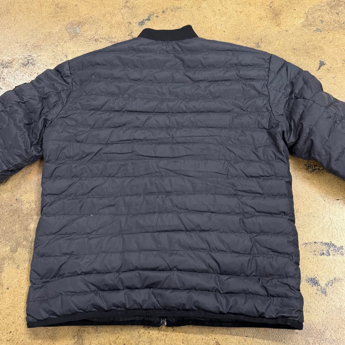 [정품/L] 내셔널지오그래픽 블랙 퀼팅 패딩 점퍼 b15 상품이미지4