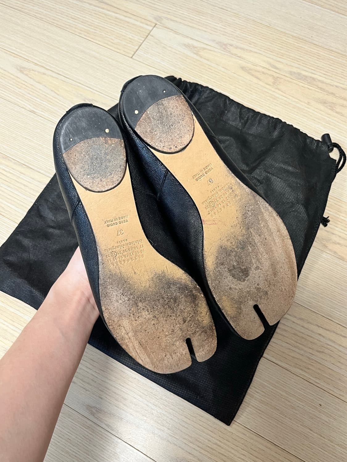 메종마르지엘라 타비 플랫슈즈 37 상품이미지4