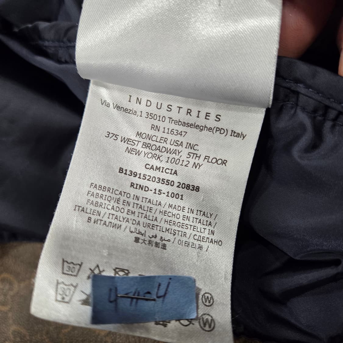 몽클레어 메쉬 바이커 자켓 상품이미지8