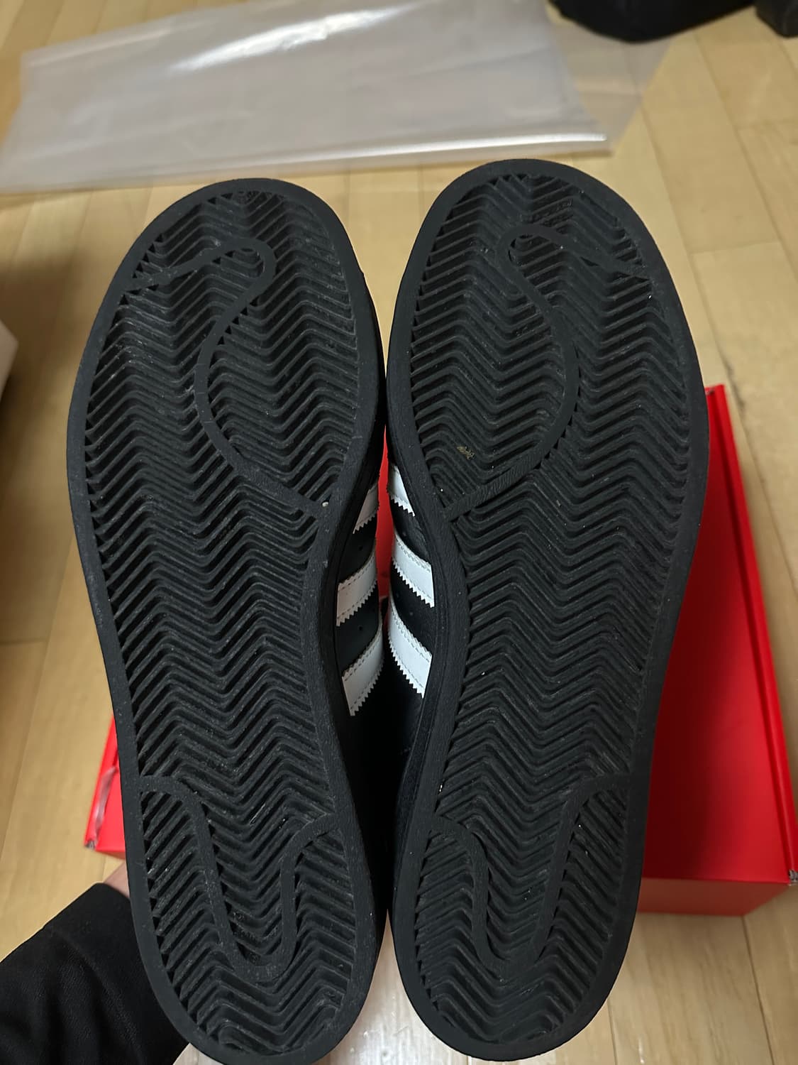 아디다스 슈퍼스타 블랙 270 상품이미지5