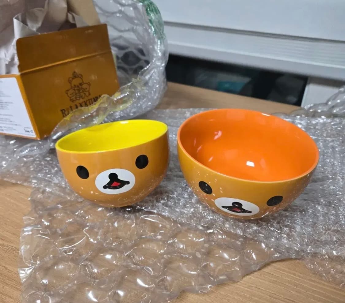 (일괄)고전 로손 리락쿠마 밥그릇 상품이미지1