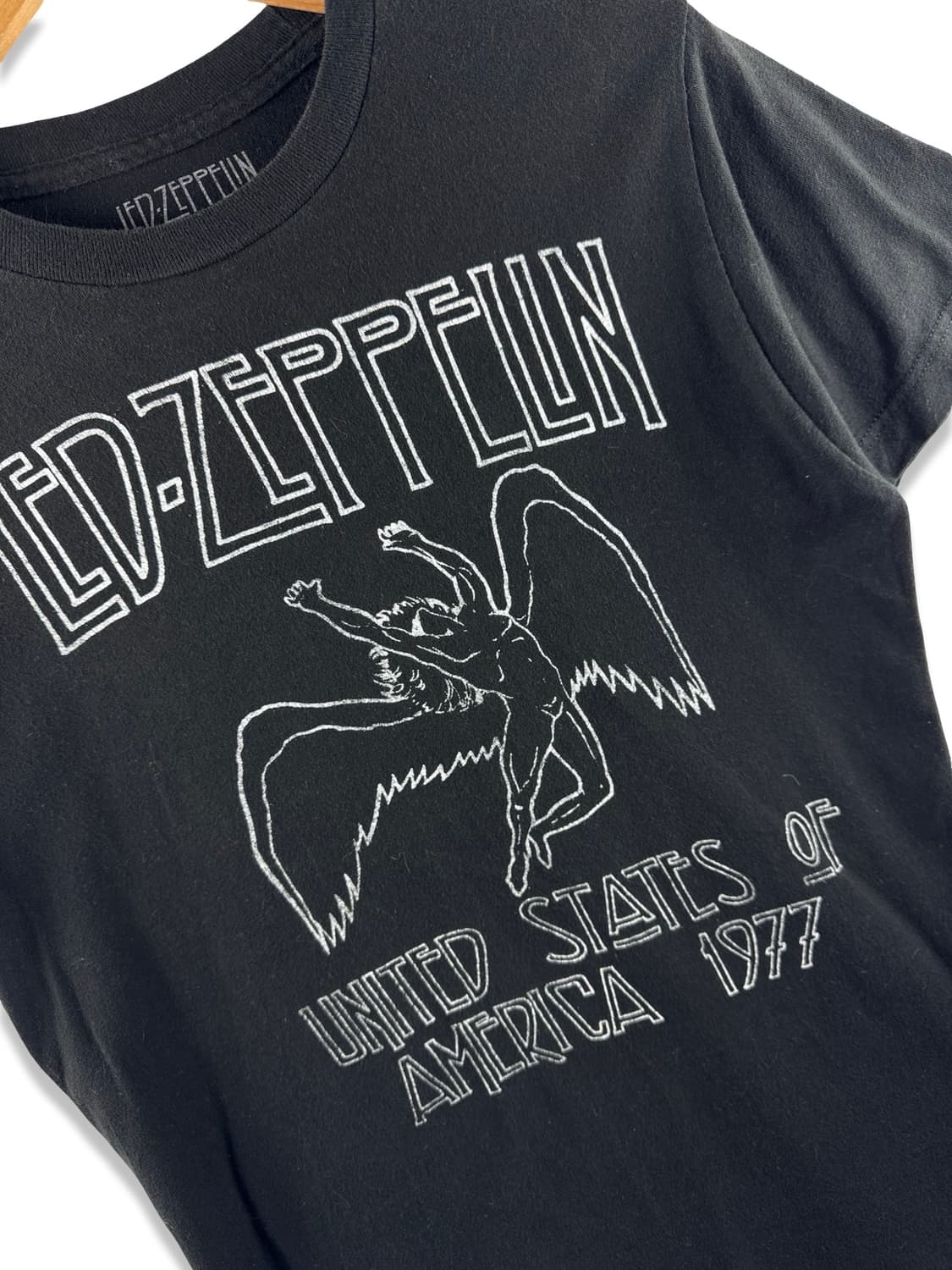 레드제플린 오피셜 1977 USA 투어 밴드티셔츠2094 상품이미지4
