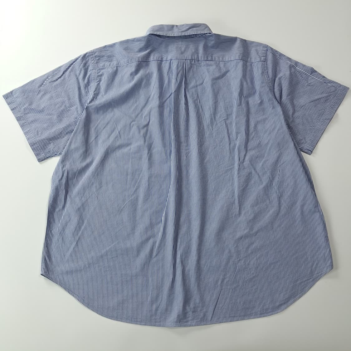 CK355 3XB 폴로 90s 스트라이프 시어서커 반팔 셔츠 남방 상품이미지6