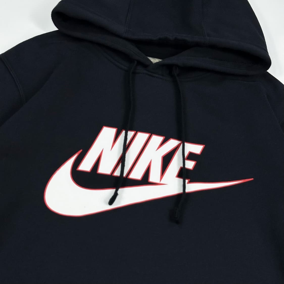 나이키 퓨추라 빅로고 블랙 후드티 (M) 상품이미지3