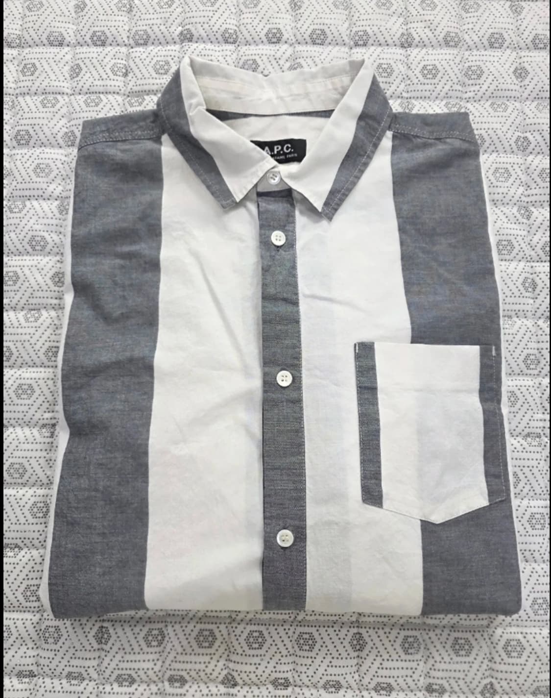 A.P.C. 아페쎄 스트라이프 셔츠 95 상품이미지4