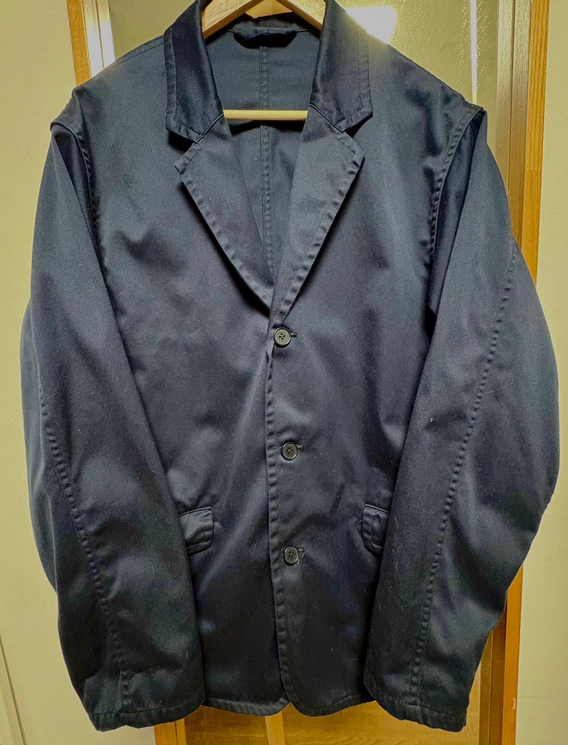 나나미카 치노자켓 네이비 L 상품이미지1