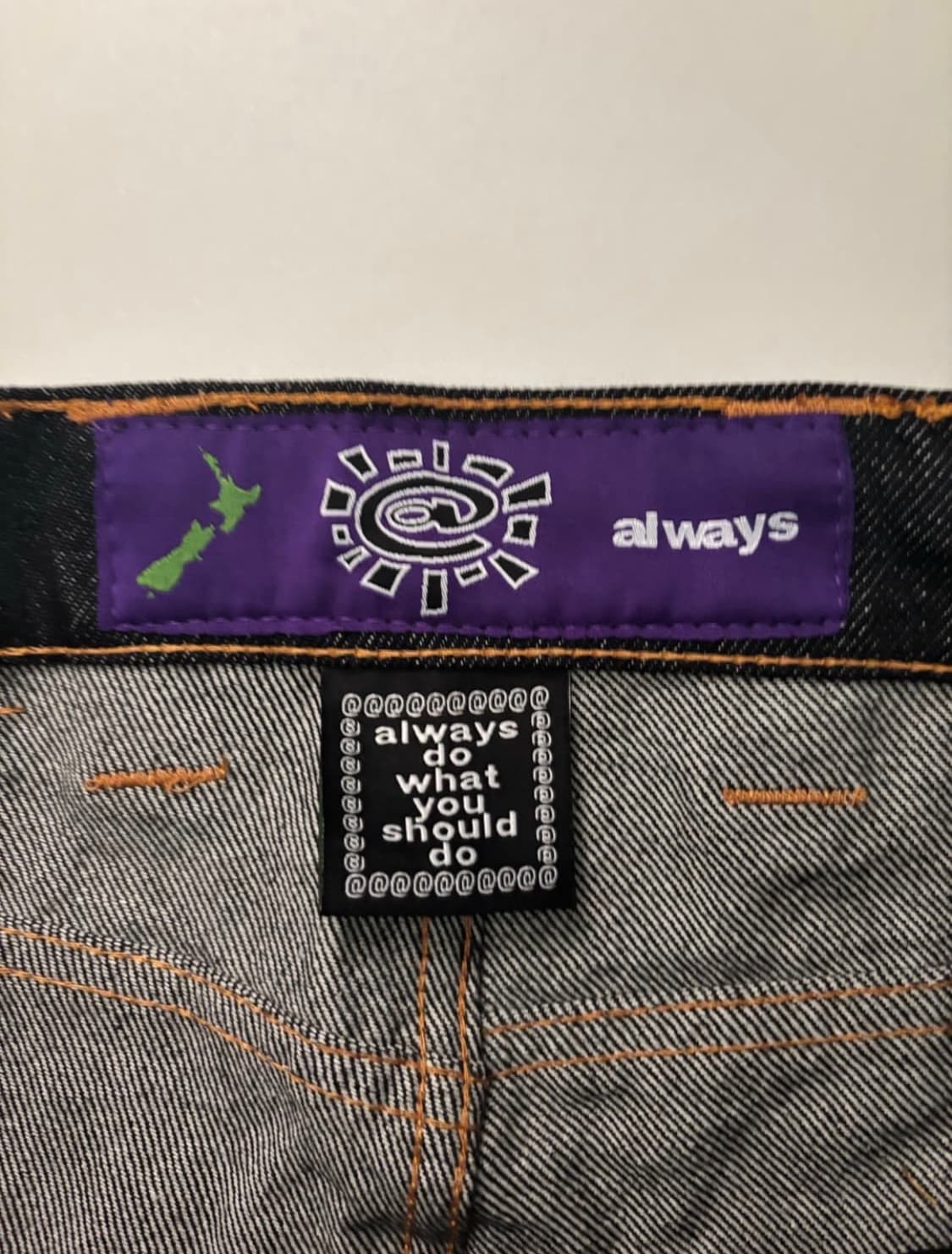 Always do what you should do 데님팬츠 s 상품이미지5