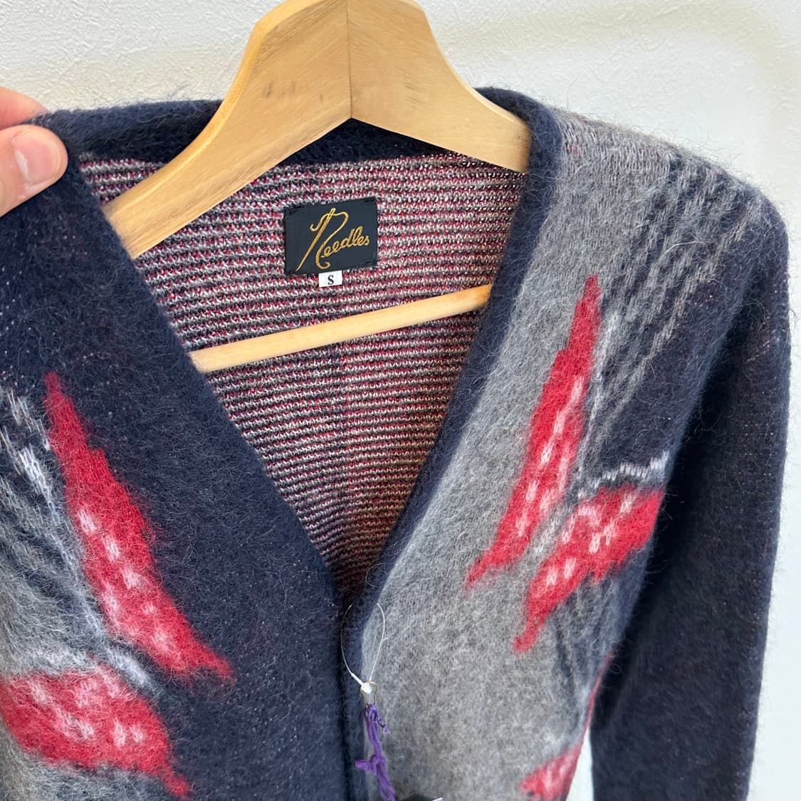 니들스 모헤어 가디건  상품이미지4