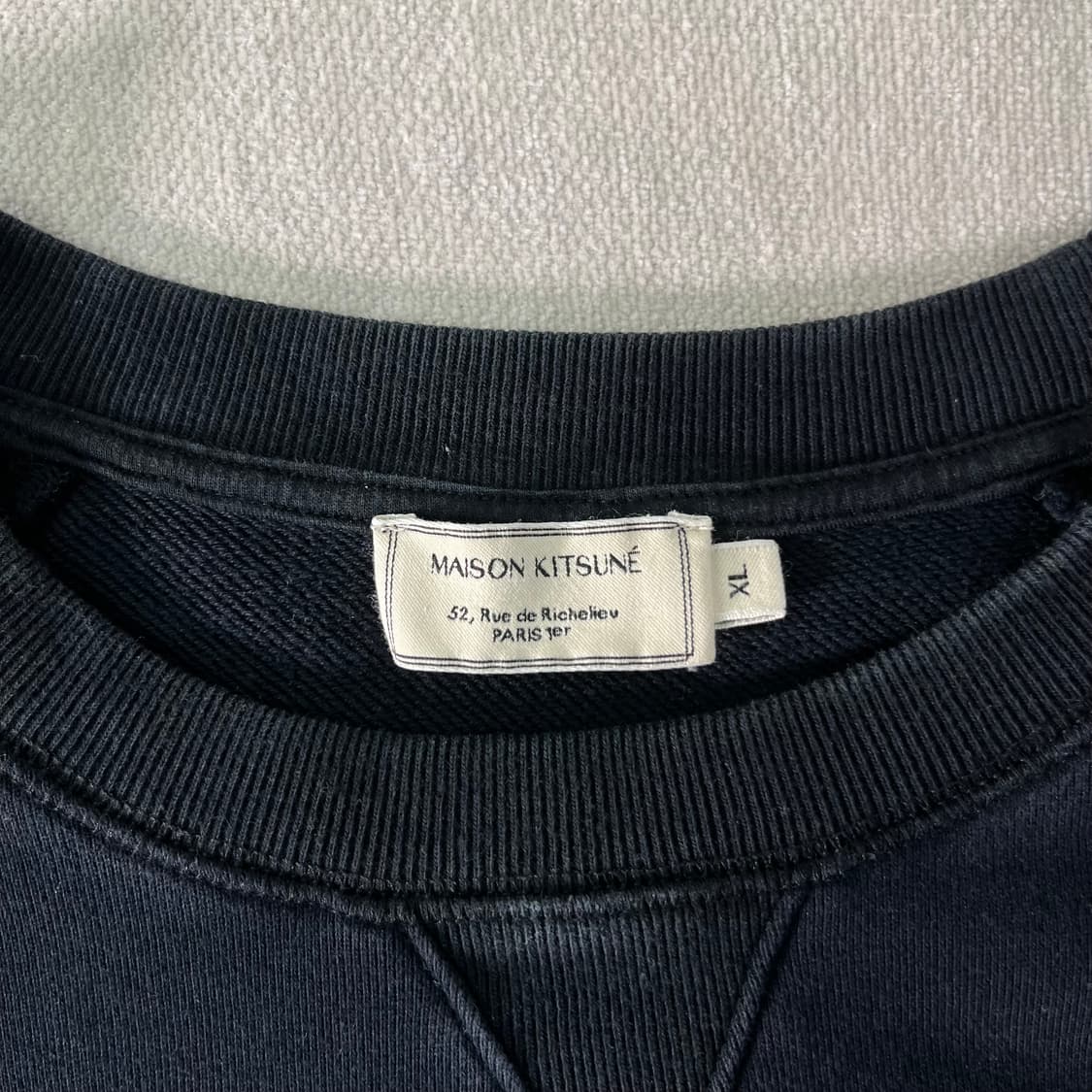 100 메종키츠네 폭스헤드 맨투맨 상품이미지3