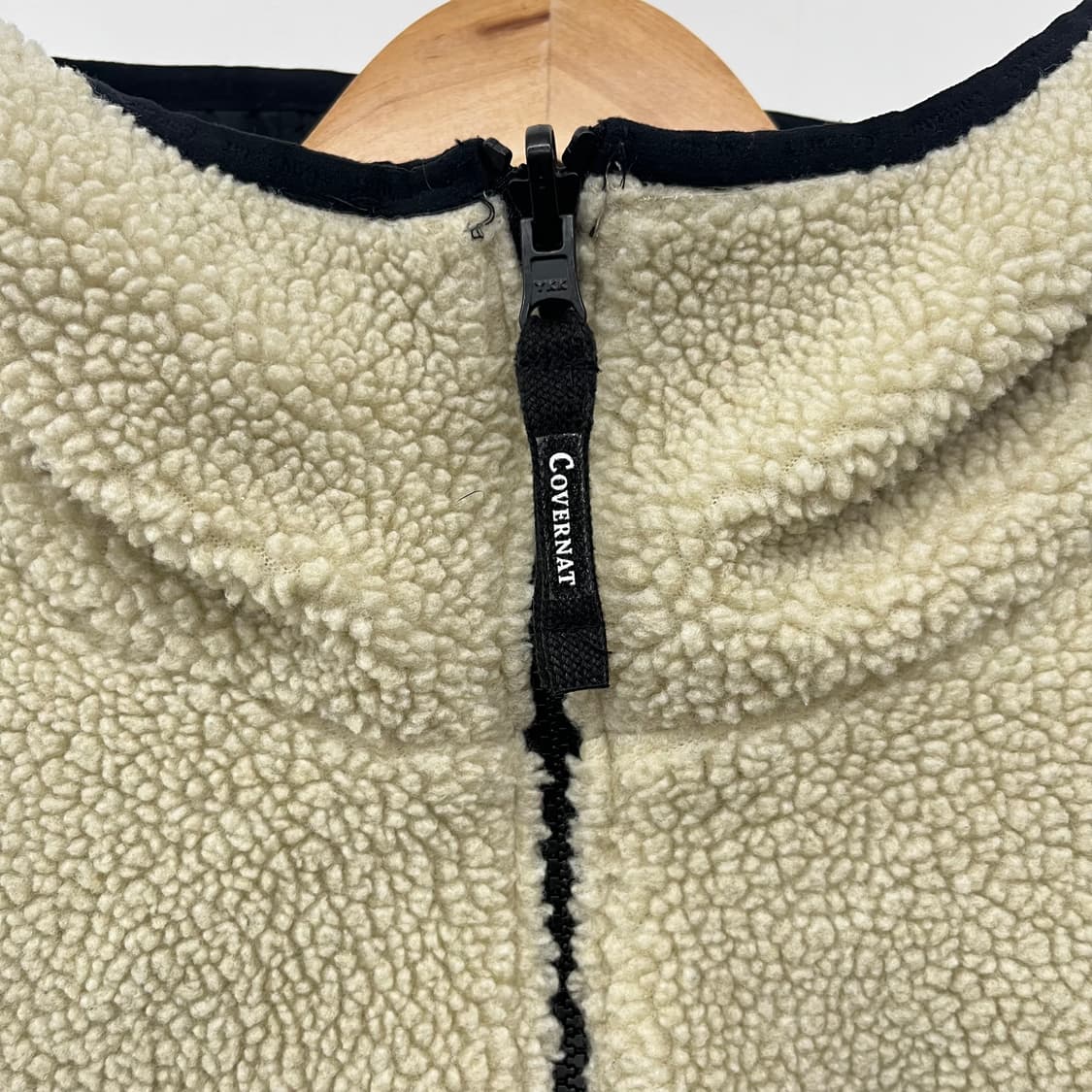 커버낫 후리스 집업 아이보리 남XL 상품이미지5