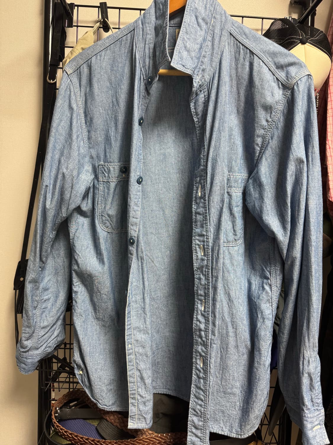 오어슬로우 샴브레이 셔츠 4 (100) 사이즈 상품이미지1