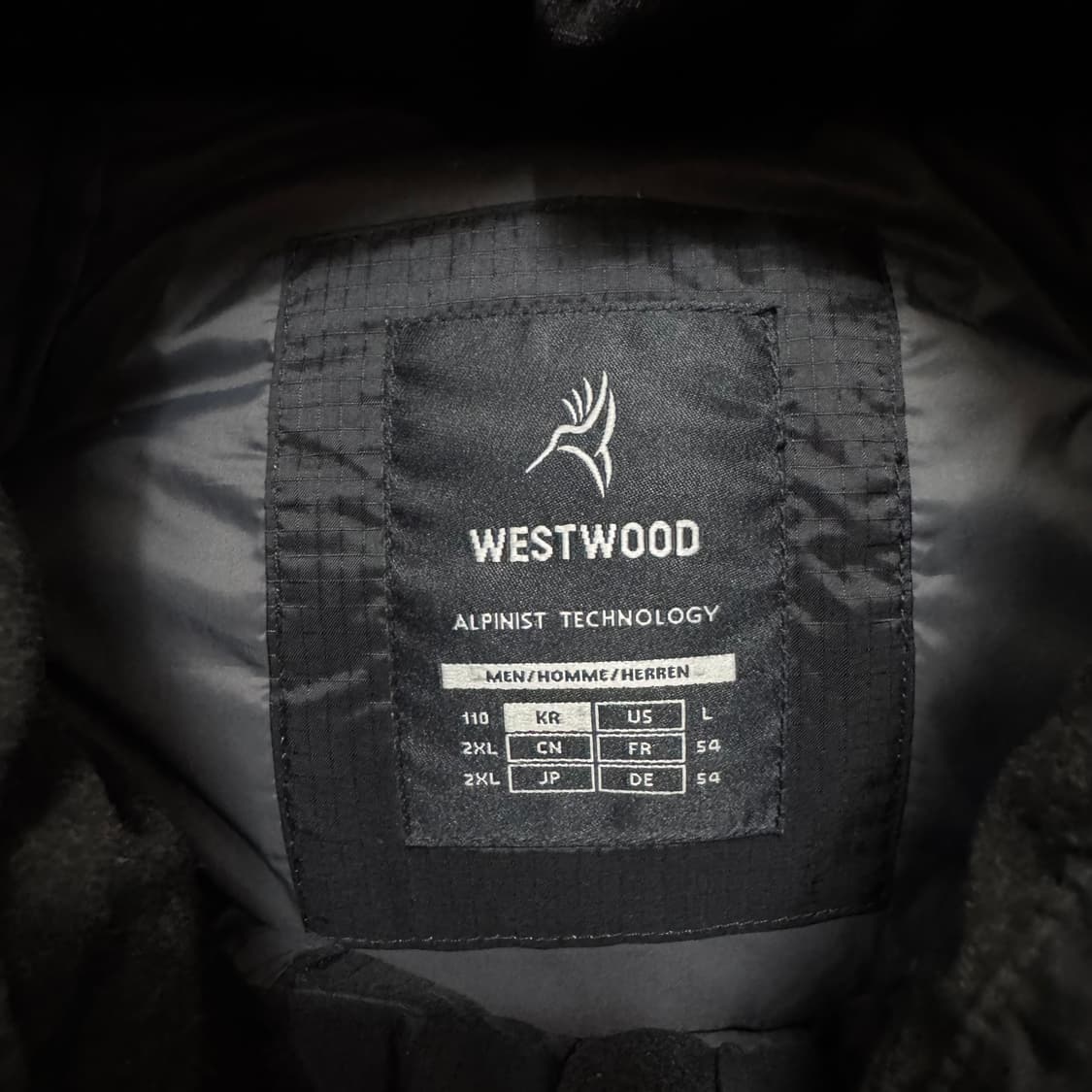 웨스트우드 구스다운 푸퍼 패딩 점퍼 상품이미지5