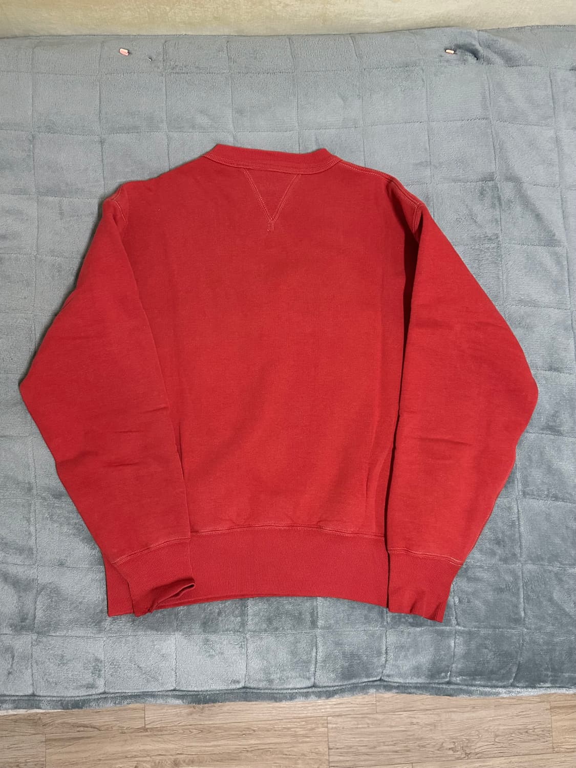 쿠쉬맨 스웻셔츠 레드 XL 상품이미지3