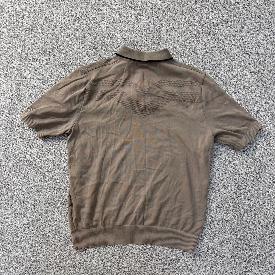 110 장미쉘바스키아 와플 반팔 니트 0402J 상품이미지3