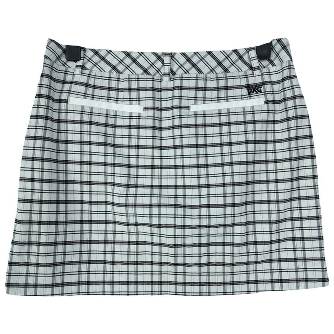 [PXG] 로고 자수 체크 패턴 골프 미니스커트 골프 치마 M19314 상품이미지3