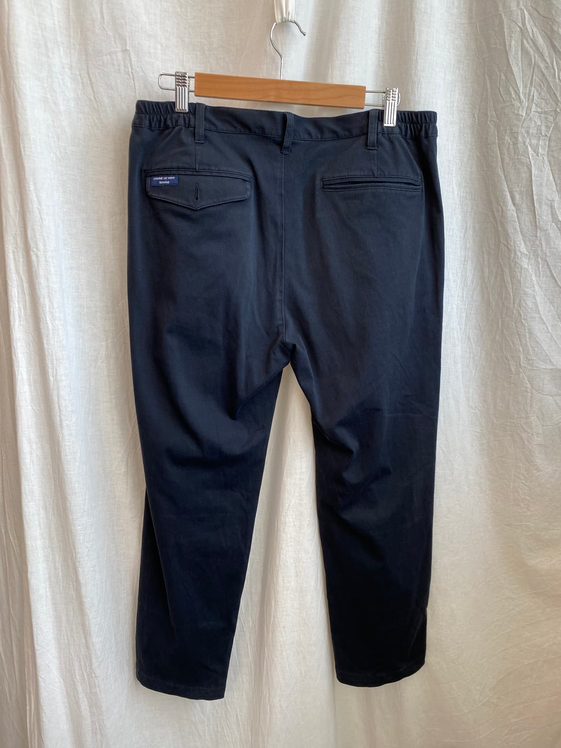 딥네이비 밴딩팬츠(MEN L) 상품이미지2