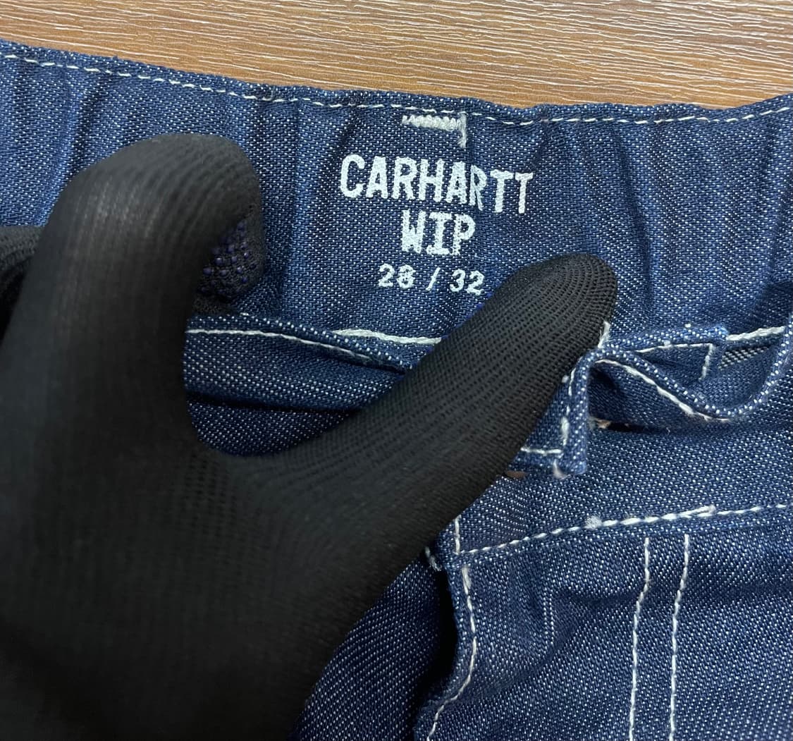 칼하트 WIP 심플 팬츠 28/32 데님 남녀공용 정품 상품이미지6