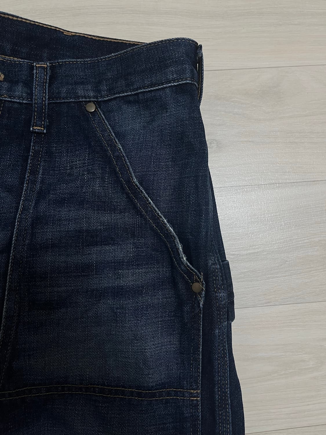 Bape 베이프 더블니 중청 카펜터 팬츠 상품이미지4