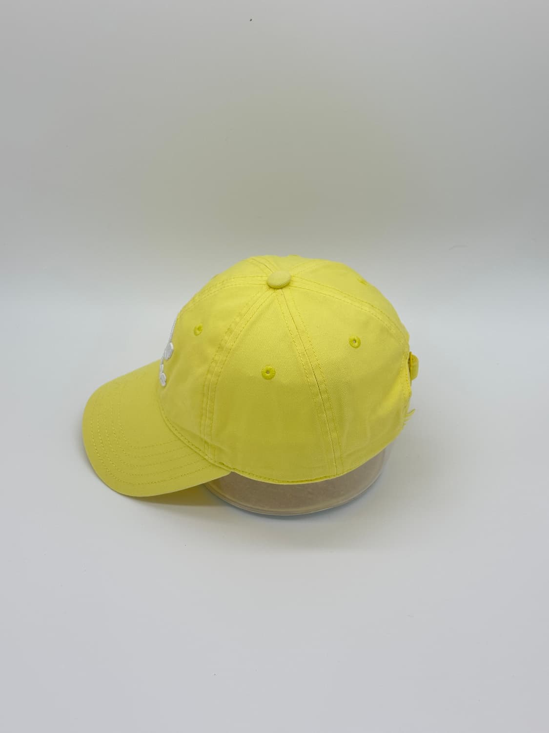 [F] 아디다스 로고 옐로우 볼캡 모자 상품이미지3