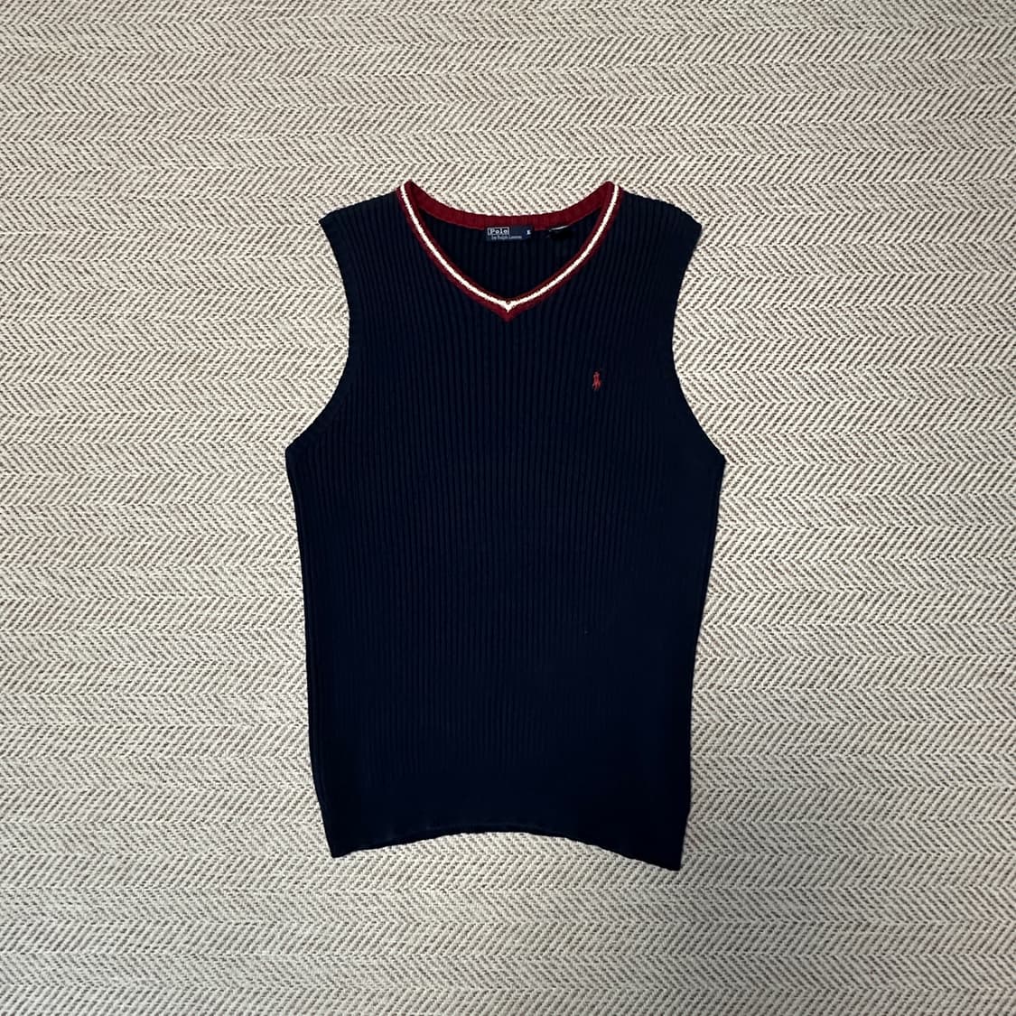 POLO RALPH LAUREN cotton knit vest 상품이미지1