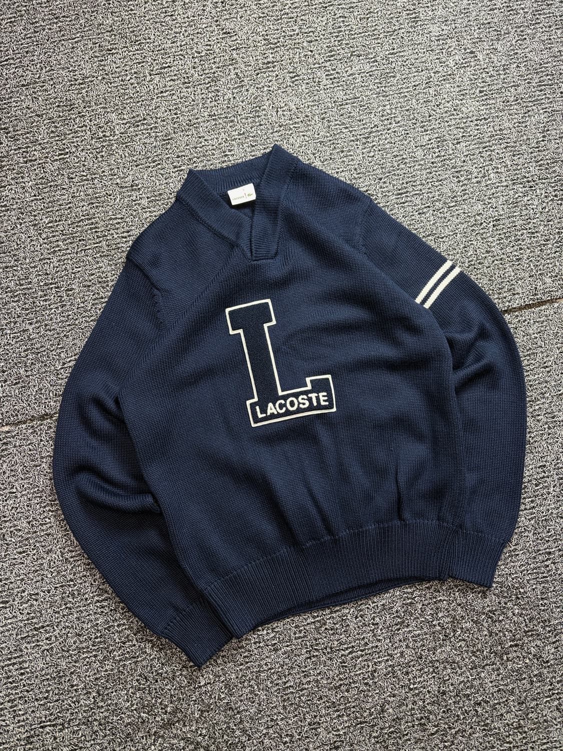 라코스테 빅로고 프레피 헤비울 스웨터 2111 상품이미지1