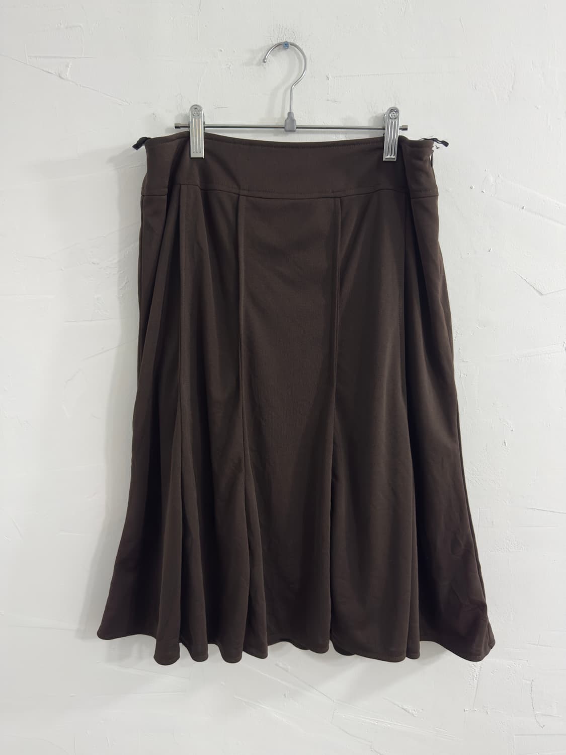 brown pleats skirt 상품이미지1