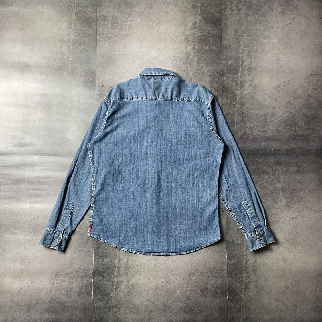 WRANGLER 랭글러 빈티지 플랩포켓 데님 셔츠 A00606 상품이미지7