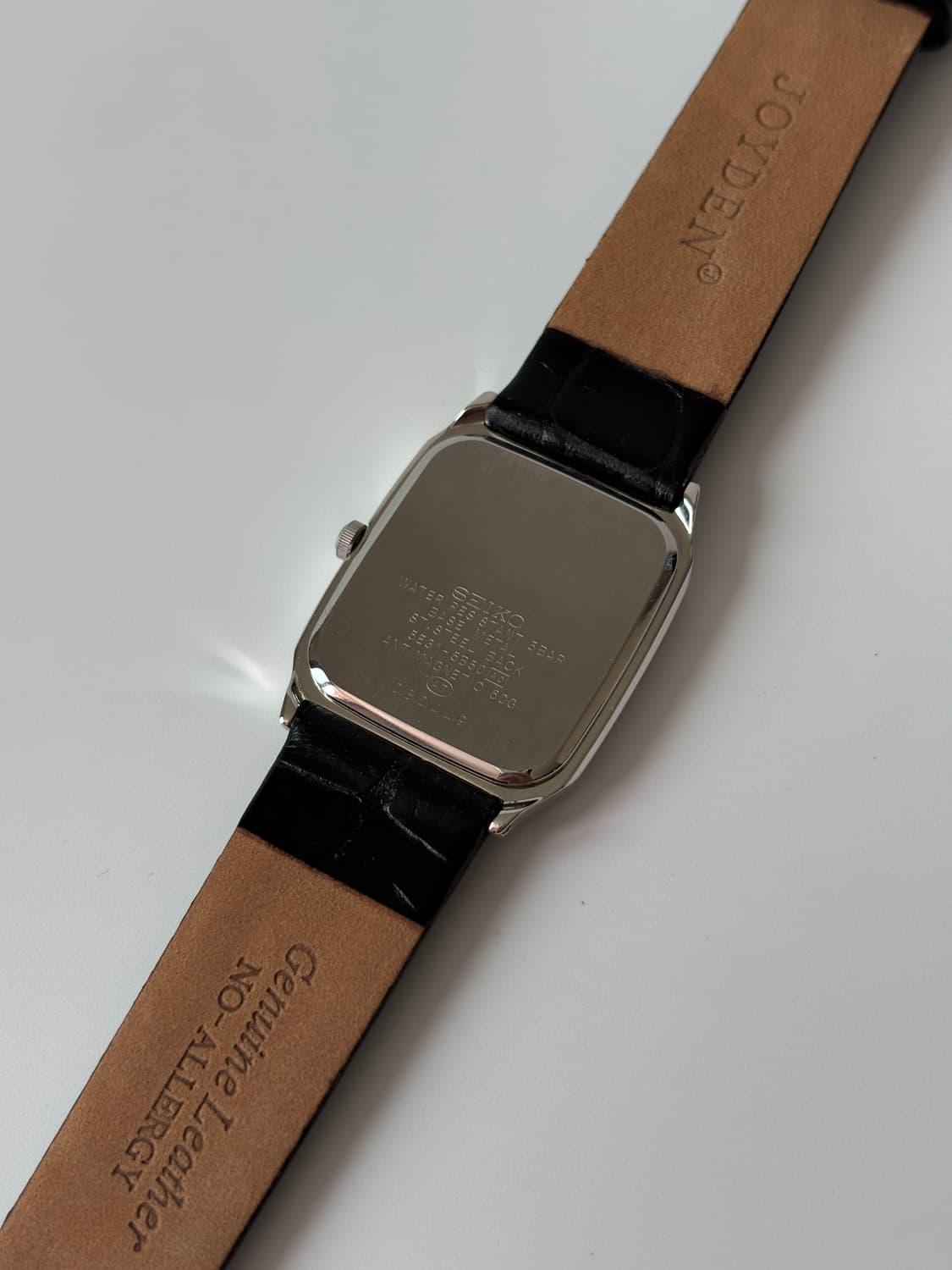 1990s Spirit Snow Dial Tank Quartz 상품이미지5