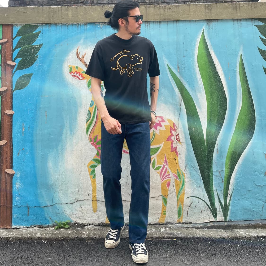 90s Gooses T-shirt single stit 상품이미지6