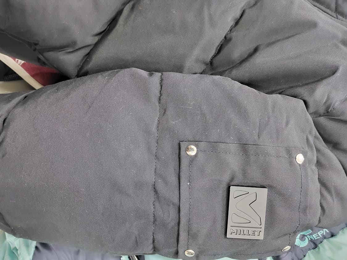 밀레 아동 패딩 140 블랙 상품이미지3