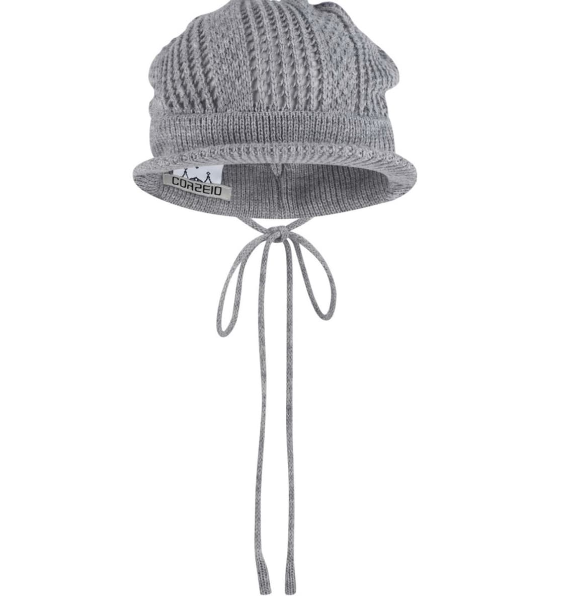 코이세이오 크로셰 비니 멜란지 그레이 상품이미지1