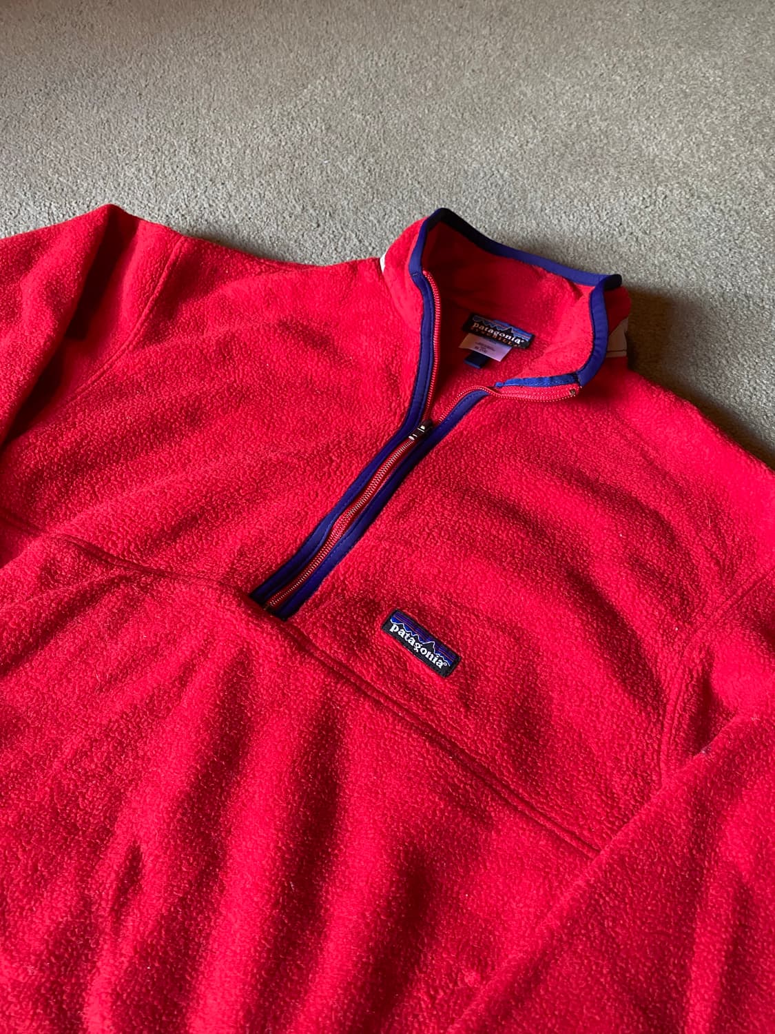 🌊90s Patagonia synchila red 상품이미지1