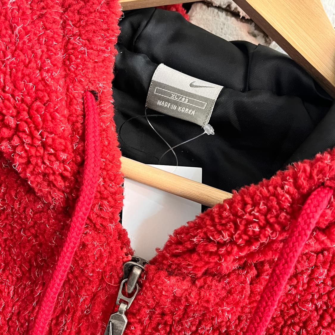 나이키 양털후리스 후드집업 상품이미지6