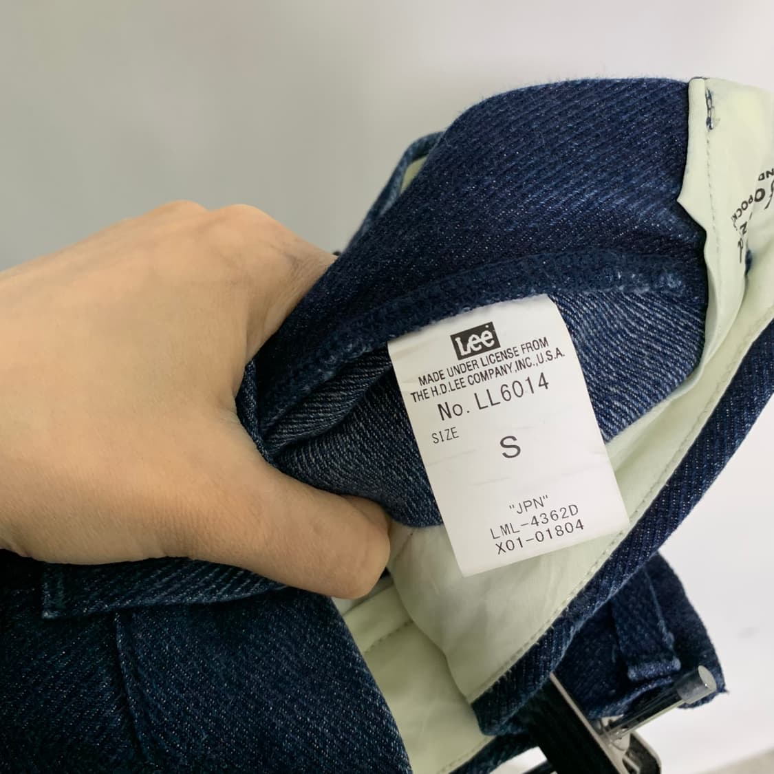 Lee 리 빈티지 다크 데님 와이드 팬츠 청바지 30인치 상품이미지6