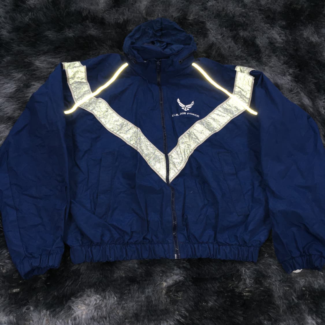 투티/0309 U.S.AIR FORCE 미공군 바람막이 자켓 유니폼 상품이미지3