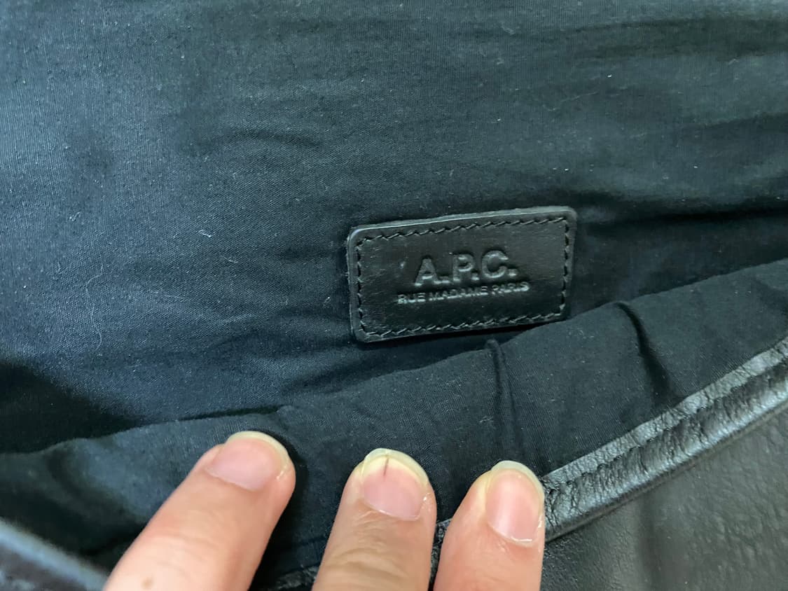 빈티지 아페쎄 (APC) 레더 크로스백 상품이미지5