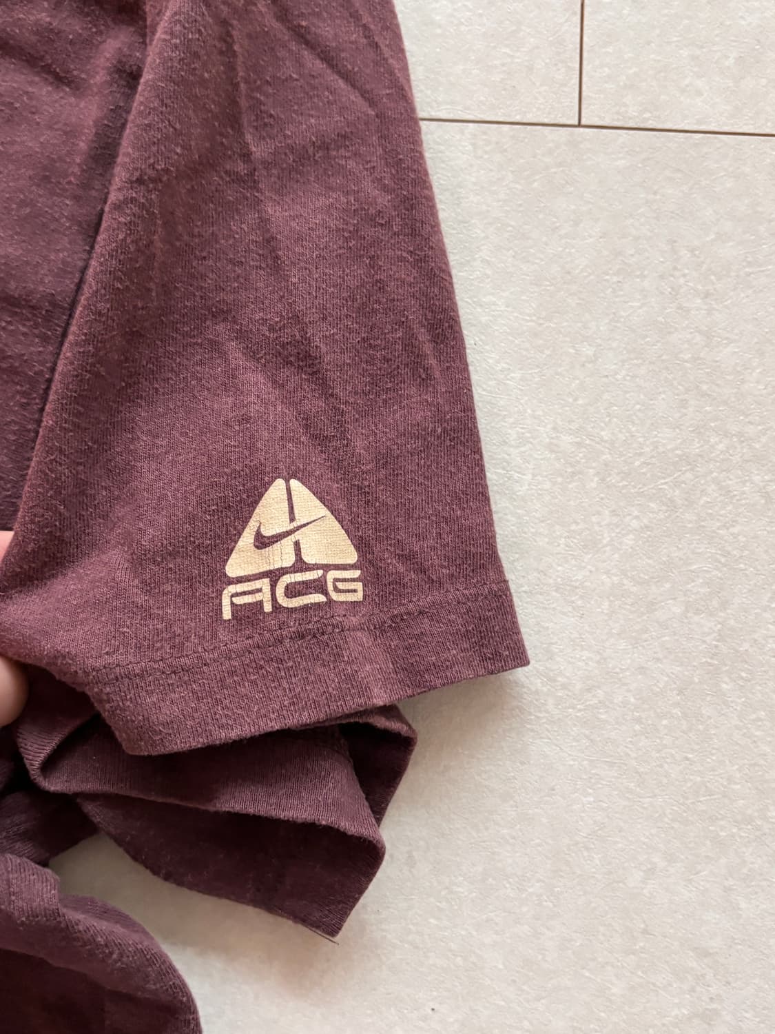 00s Vintage Nike ACG Triangle Logo Tee 상품이미지4